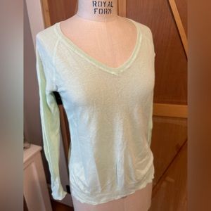 Lightweight Neon Mint Green Sweater